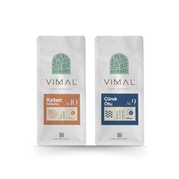 Vimal 1 kg Keten Tohumu + 1 kg Çörekotu