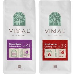 Vimal 500 gr Devedikeni Tohumu Tozu + 500 gr Kuşburnu Çekirdeği Tozu