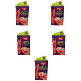 Viora Büyük Boy Large 9 9,5 Pembe 5 Paket Lateks Temizlik Bulaşık Eldiveni