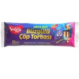 Vioraplast 15'li Orta Boy Çöp Poşeti