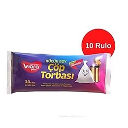 Vioraplast Mini 30'lu Çöp Poşeti