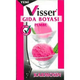 Visser Pembe 9 gr Toz Gıda Boyası