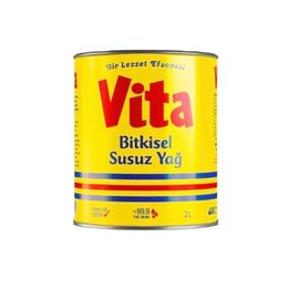 Vita 2 lt Bitkisel Katı Susuz Margarin