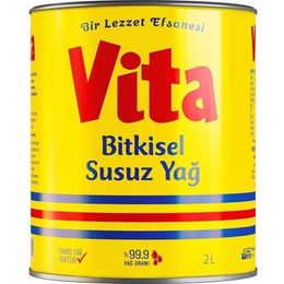 Vita 2 lt Bitkisel Katı Susuz Margarin