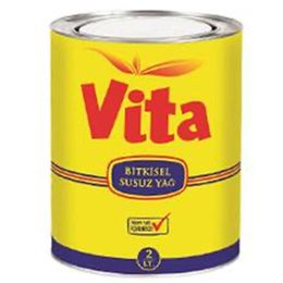 Vita 2 lt Teneke Bitkisel Susuz Yağ