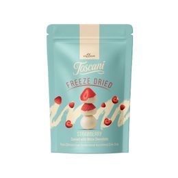 Vitlove 60 gr Toscani Beyaz Çikolatalı Çilek Draje