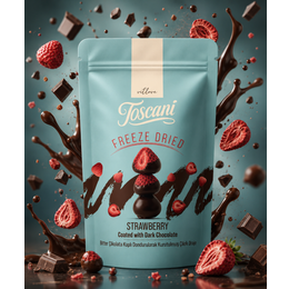 Vitlove 60 gr Toscani Bitter Çikolatalı Çilek Draje