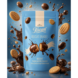 Vitlove 60 gr Toscani Sütlü Çikolatalı Bisküvili Draje