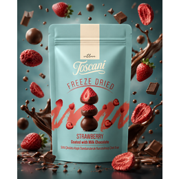 Vitlove 60 gr Toscani Sütlü Çikolatalı Çilek Draje