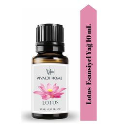 Vivaldi Home 10 ml Lotus Uçucu Yağ Buhurdanlık Oda Kokusu