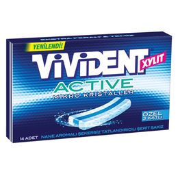 Vivident 33 gr Active Sakız Nane Aromalı