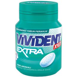 Vivident 66 gr Extra Sakız Mentol&Nane Şişe