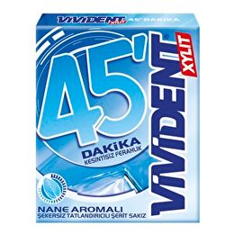 Vivident Nane Aromalı 33 gr 45 Dakika Sakız
