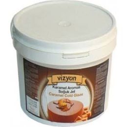 Vizyon 7 kg Karamel Aromalı Soğuk Jöle