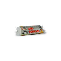 Vural Plastik 40 Adet 40x50 cm Şeffaf Mini Boy Çöp Torbası