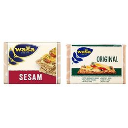 Wasa 200 gr Susamlı Gevrek Ekmek + 275 gr Sade Gevrek Ekmek