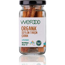 Wefood 20 gr Organik Çubuk Seylon Tarçın