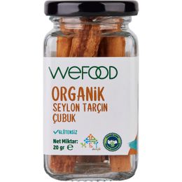 Wefood 20 gr Organik Tarçın Çubuk