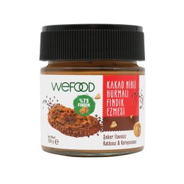 Wefood 200 gr Kakao Nibli Hurmalı Fındık Ezmesi