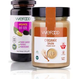 Wefood 300 gr Organik Tahin + 315 gr Organik Dut Özü