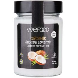 Wefood 300 ml Soğuk Sıkım Organik Hindistan Cevizi Yağı