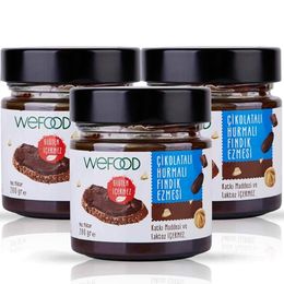 Wefood 3x200 gr Çikolatalı Hurmalı Fındık Ezmesi