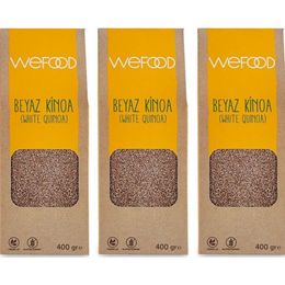 Wefood 3x400 gr Beyaz Kinoa