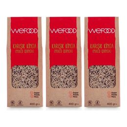 Wefood 3x400 gr Karışık Kinoa