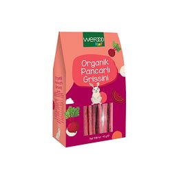 Wefood 40 gr Kids Organik Pancarlı Grissini