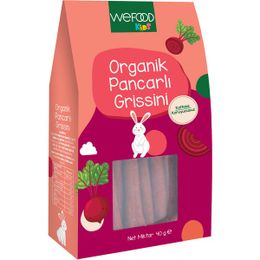 Wefood 40 gr Kids Organik Pancarlı Grissini