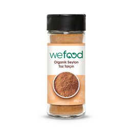 Wefood 45 gr Organik Seylon Tarçın Tozu