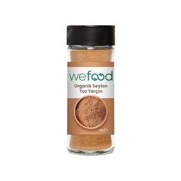 Wefood 45 gr Organik Seylon Tarçın Tozu