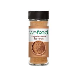 Wefood 45 gr Organik Seylon Tarçın Tozu