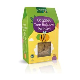 Wefood 55 gr Kids Organik Tam Buğdaylı Bisküvi