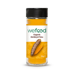 Wefood 55 gr Organik Zerdeçal Tozu