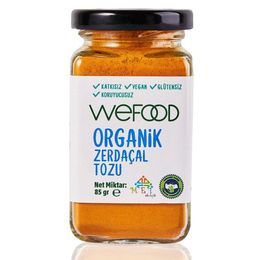 Wefood 85 gr Organik Zerdeçal Tozu