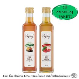 Windy Valley 2x500 ml Organik Elma + Alıç Sirkesi