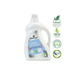 Worldchem 2 lt Bitkisel Beyazlar İçin Sıvı Çamaşır Deterjanı
