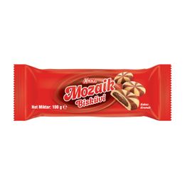 Xroll 100 gr Mozaik Kakao Dolgulu Bisküvi