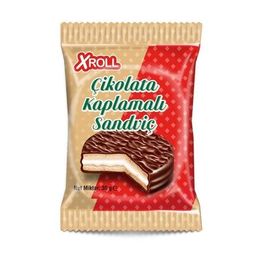 Xroll 30 gr Çikolata Kaplamalı Bisküvi