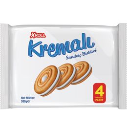 Xroll 75 gr Kremalı Bisküvi