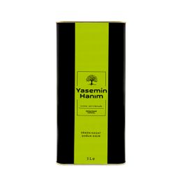 Yasemin Hanım Erken Hasat Soğuk Sıkım Sızma 5 lt Zeytinyağı