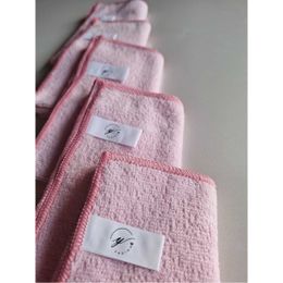 Yasima 5 Adet Pembe Mikrofiber Temizlik Bezi Cam ve Ev Temizliği