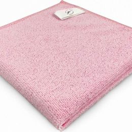 Yasima 5 Adet Pembe Mikrofiber Temizlik Bezi Cam ve Ev Temizliği