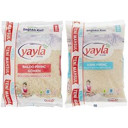 Yayla 1 kg Baldo Pirinç + 1 kg Kırık Pirinç