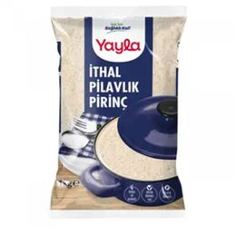 Yayla 1 kg Kısa Tane İthal Pilavlık Pirinç