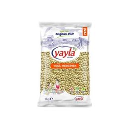 Yayla 1 kg Yeşil Mercimek