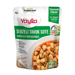 Yayla 12x200 gr Sebzeli Tavuk Sote