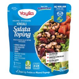 Yayla 150 gr Haşlanmış Suyu Süzülmüş Kinoalı Salata Toping