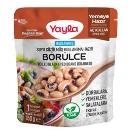 Yayla 150 gr Suyu Süzülmüş Haşlanmış Börülce